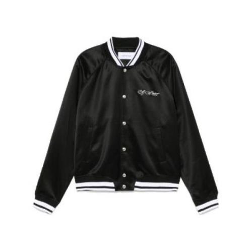 Satin Finish Bomber Jacket