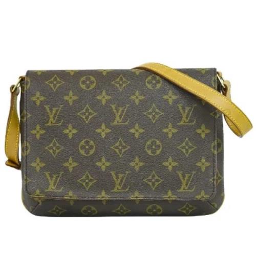 Pre-owned Canvas louis-vuitton-tasker