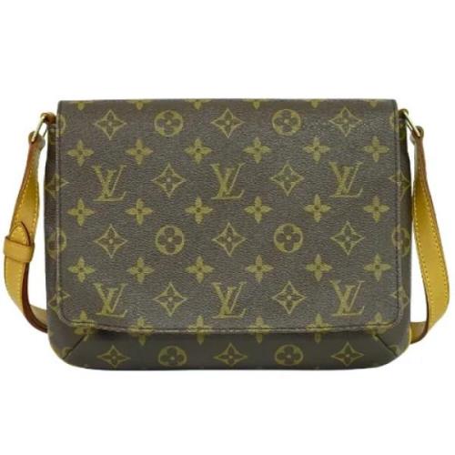 Pre-owned Canvas louis-vuitton-tasker