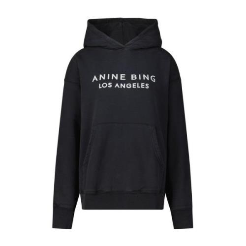 Logo Print Oversized Hoodie