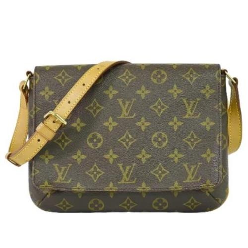 Pre-owned Canvas louis-vuitton-tasker