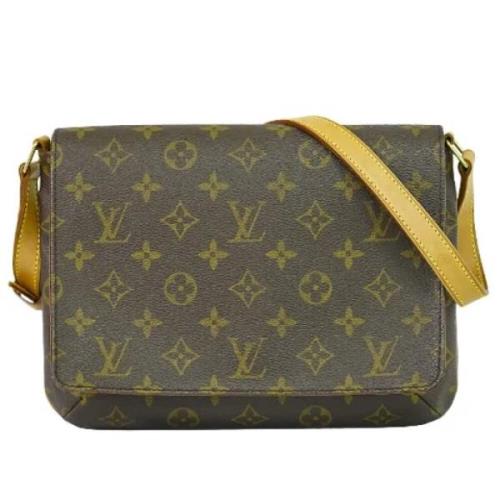 Pre-owned Canvas louis-vuitton-tasker