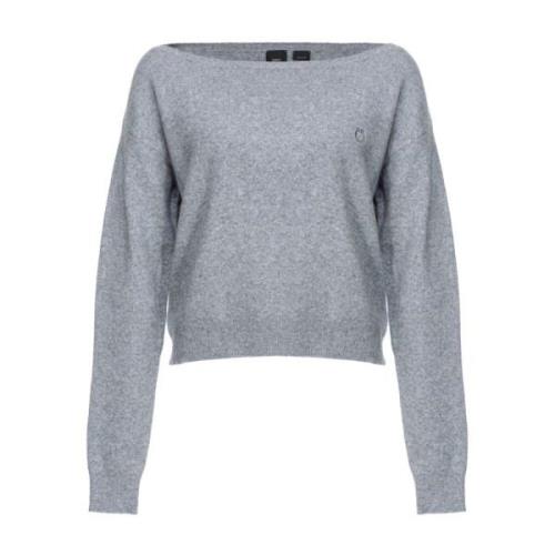 Kashmirblanding Grå Sweater