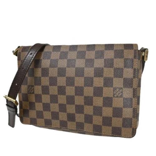 Pre-owned Canvas louis-vuitton-tasker