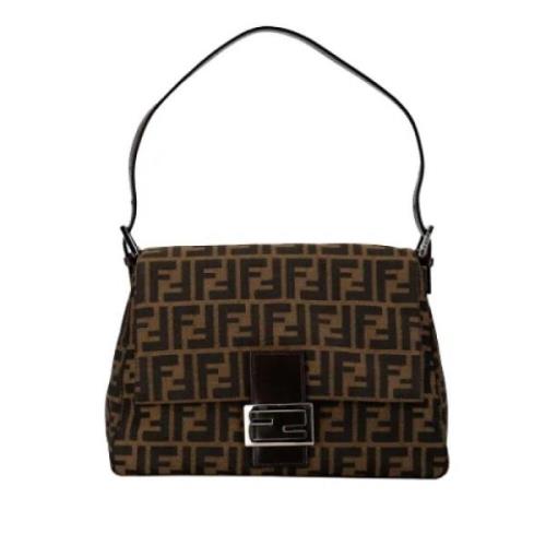 Pre-owned Canvas fendi-tasker