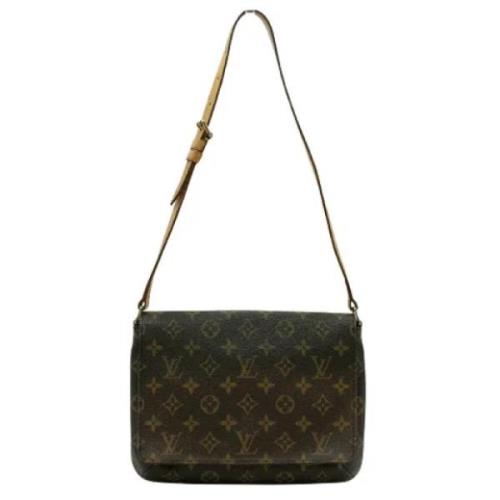 Pre-owned Canvas louis-vuitton-tasker