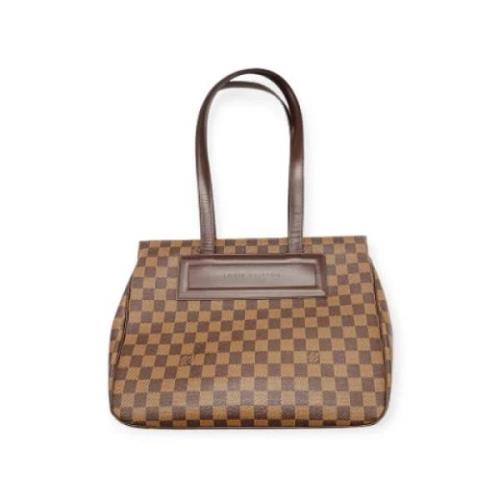 Pre-owned Canvas louis-vuitton-tasker