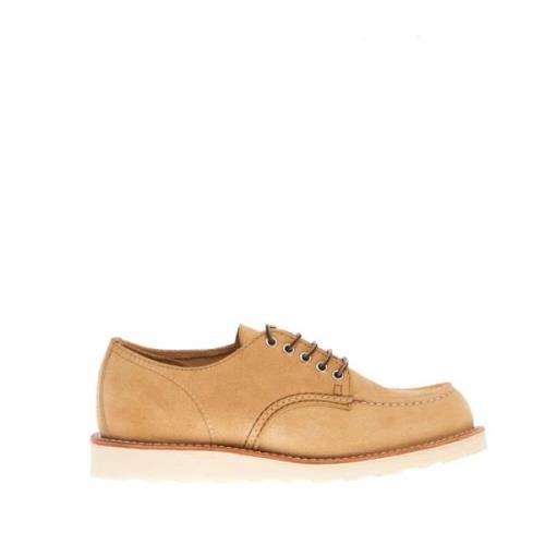 Klassiske Brune Moc Toe Oxford Sko