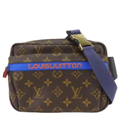 Pre-owned Canvas louis-vuitton-tasker