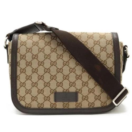 Pre-owned Canvas gucci-tasker