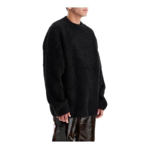 Børstet Alpaka Blandingsstrik Sweater