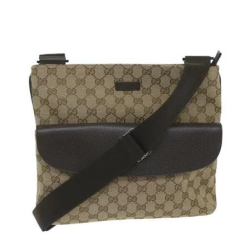 Pre-owned Canvas gucci-tasker