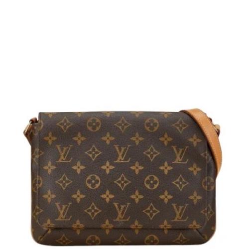 Pre-owned Canvas louis-vuitton-tasker