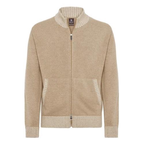 Cashmere Blend Full-Zip Jumper