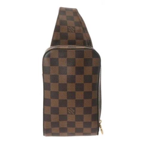 Pre-owned Canvas louis-vuitton-tasker