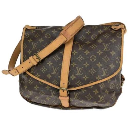 Pre-owned Canvas louis-vuitton-tasker