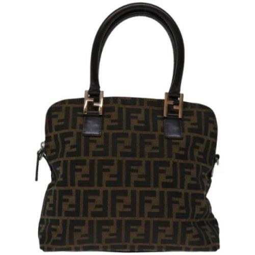 Pre-owned Canvas fendi-tasker