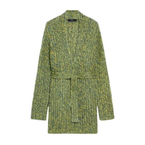 Oversized Cardigan med V-hals