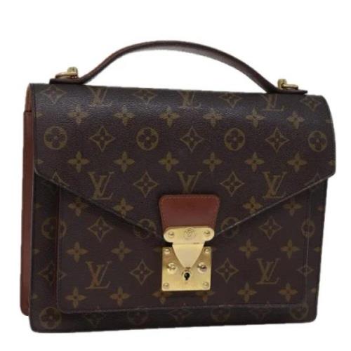 Pre-owned Canvas louis-vuitton-tasker