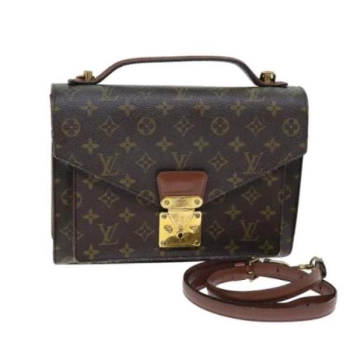 Pre-owned Canvas louis-vuitton-tasker