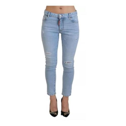 Cool Girl Skinny Fit Distressed Jeans