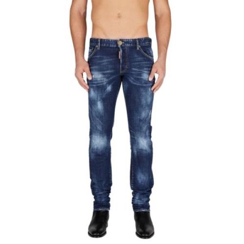 Blå Slim Fit Jeans