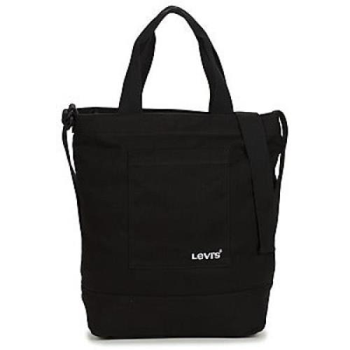 Skuldertaske kvinder Levis ICON TOTE Sort