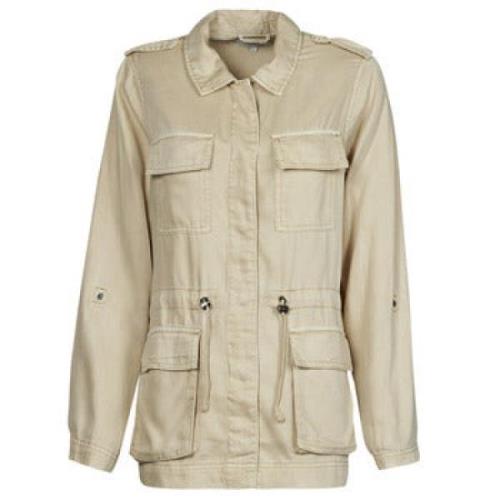 Beige Parka ONLKENYA Kvinder