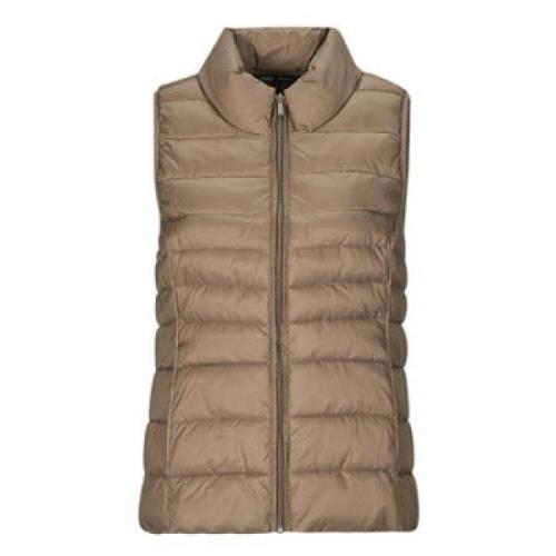 Beige Claire Kvinders Puffer Jakke