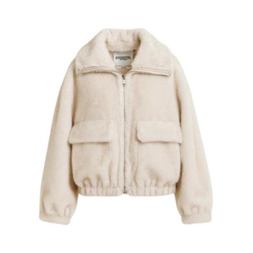 Oversized Faux Fur Blouson Jakke