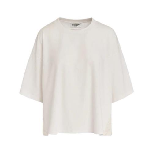 Bomuld Oversized T-shirt med Satin Bag