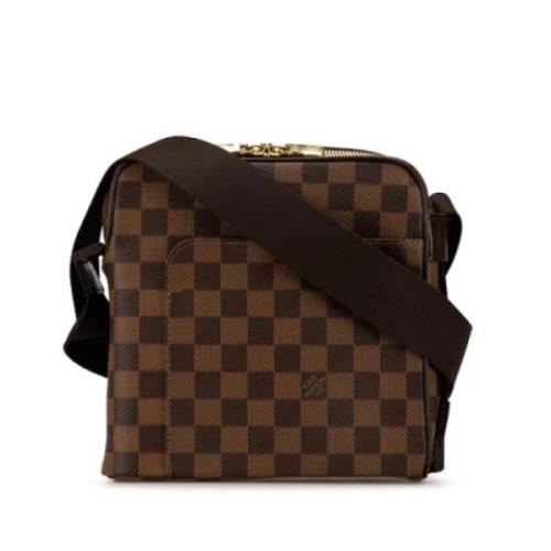 Pre-owned Canvas louis-vuitton-tasker