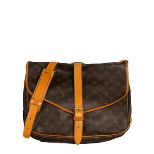 Pre-owned Canvas louis-vuitton-tasker