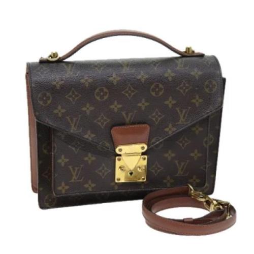 Pre-owned Canvas louis-vuitton-tasker