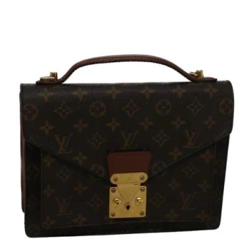 Pre-owned Canvas louis-vuitton-tasker