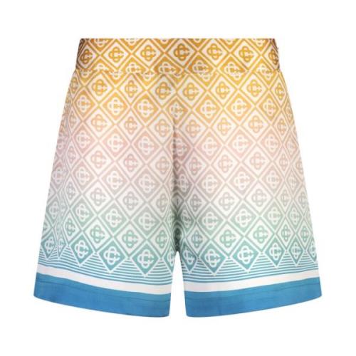 Gradient Monogram Silke Shorts