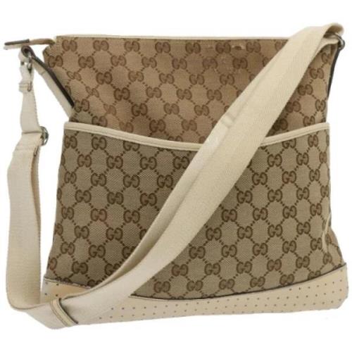 Pre-owned Canvas gucci-tasker