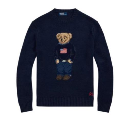 Polo Bear Broderet Pullover Sweater