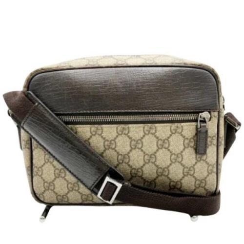 Pre-owned Canvas gucci-tasker