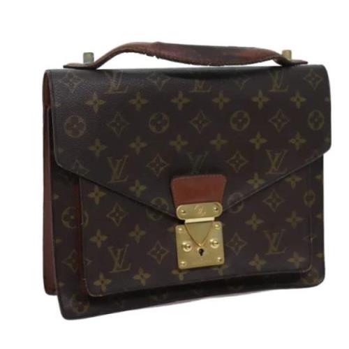 Pre-owned Canvas louis-vuitton-tasker