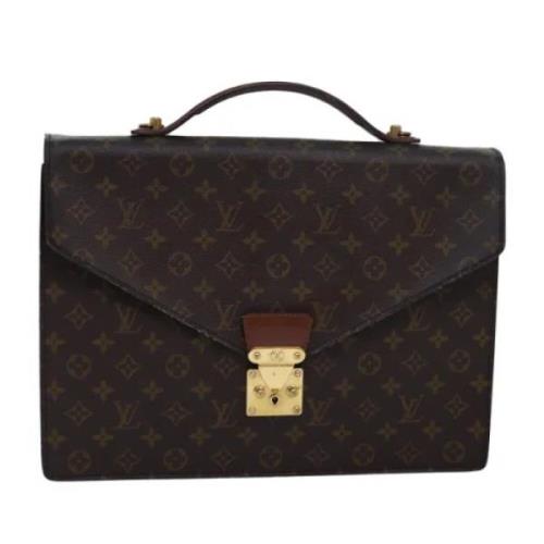 Pre-owned Canvas louis-vuitton-tasker