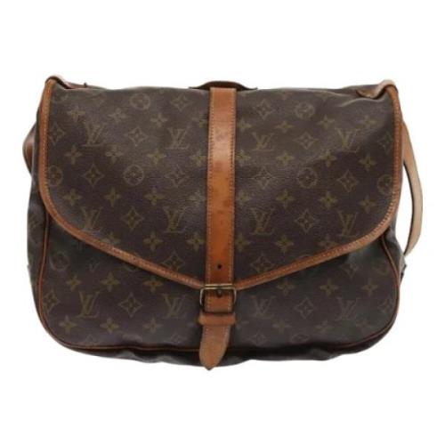 Pre-owned Canvas louis-vuitton-tasker