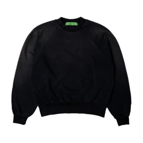 Dobbeltlag Crewneck med dobbelt broderi