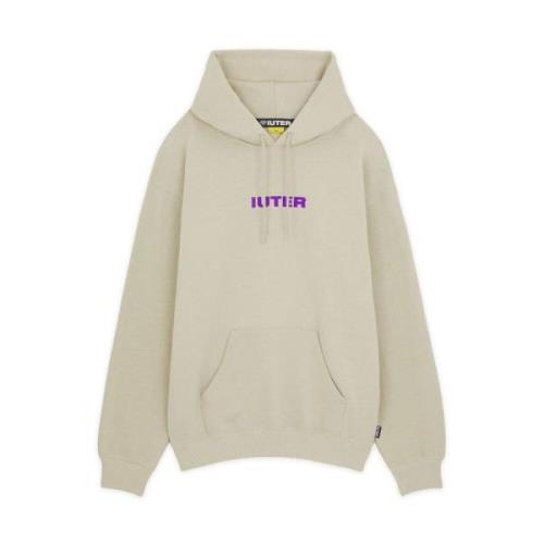 Beige Bomuld Freedom Hoodie