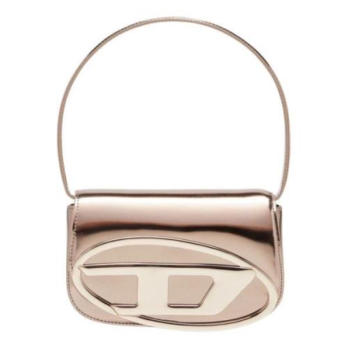 Oval D Mirrored Medium Taske