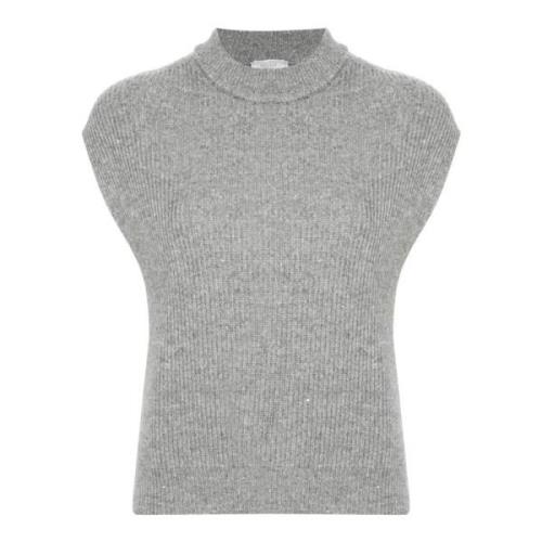 Paillet Prydet Grå Sweater