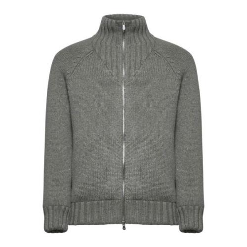 Grøn Cashmere Frakke Monopetto