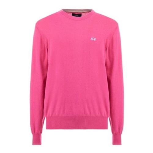 Herre Fuchsia Logo Sweater