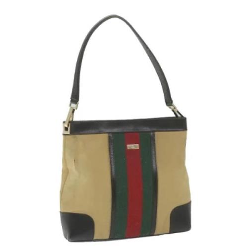 Pre-owned Canvas gucci-tasker