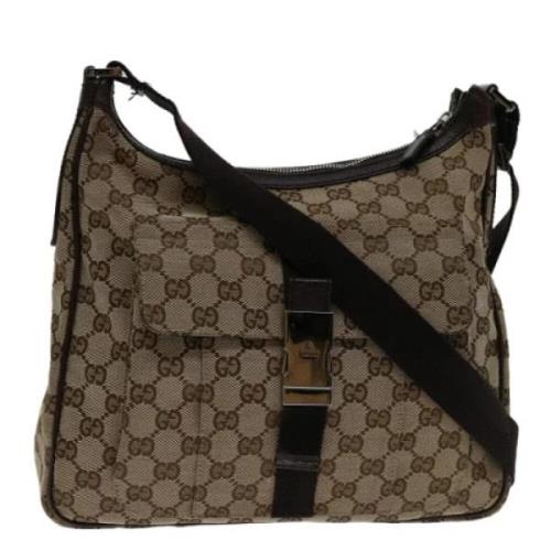 Pre-owned Canvas gucci-tasker